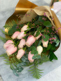 Mother’s Day Light Pink Roses Bouquet – Same Day Delivery Los Angeles