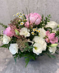 Luxury Grden Peonies Flower Arrangement – Same Day Delivery Los Angeles