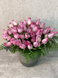 Mother’s Day 36 Purple Roses Bouquet – Same Day Delivery Los Angeles