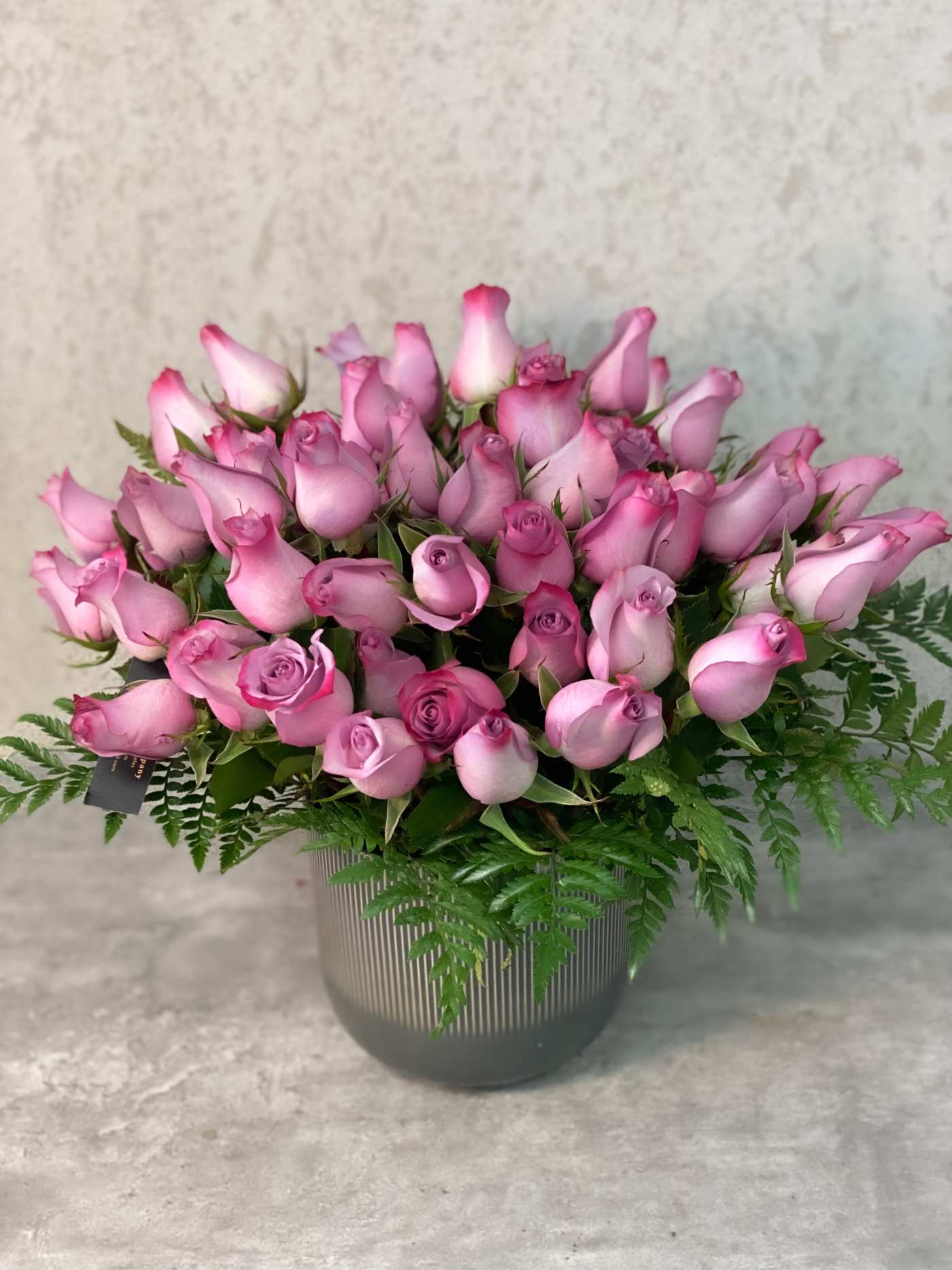 Mother’s Day 36 Purple Roses Bouquet – Same Day Delivery Los Angeles