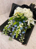 Blue FLOWERS Bouquet – Same Day Flower Delivery LA