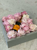 Peonies champagne box