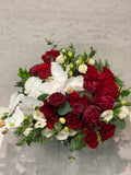 Luxury Flowers Red and White