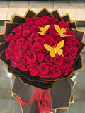 Mother’s Day Red Roses Bouquet (25 Roses) – Same Day Delivery LA